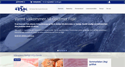 Desktop Screenshot of gourmetfisk.se